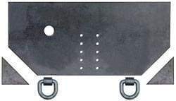 Buyers-1809040-1/2in. Fabricators Hitch Plate, (product_type), (product_vendor) - Nick's Truck Parts
