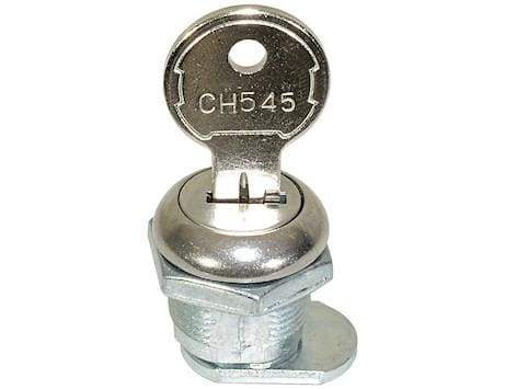 Buyers-19CH545-Replacement Lock Cylinder With Key For Heavy-Duty And Junior Latches, (product_type), (product_vendor) - Nick's Truck Parts