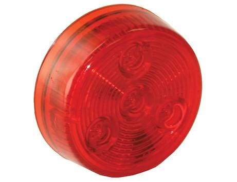 Buyers-5622154-2 Inch Red Round Marker/Clearance Light With 4 LED (PKG of 10), (product_type), (product_vendor) - Nicks Truck Parts