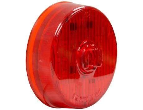 Buyers-5622517-2.5 Inch Red Round Marker/Clearance Light With 7 LED, (product_type), (product_vendor) - Nicks Truck Parts