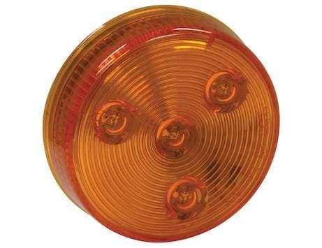 Buyers-5622550-2.5 Inch Red Round Marker/Clearance Light With 4 LED (PKG of 10), (product_type), (product_vendor) - Nicks Truck Parts