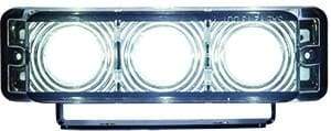Buyers-5624433-Rectangular Clear LED Projector Light, 12-24V, (product_type), (product_vendor) - Nick's Truck Parts