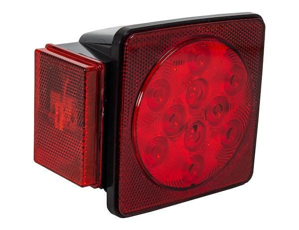 Buyers-5625111-Passenger Side 5 Inch Box-Style LED Stop/Turn/Tail Light For Trailers Under 80 Inches Wide, (product_type), (product_vendor) - Nick's Truck Parts