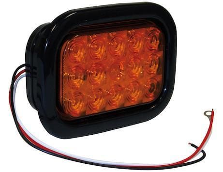 Buyers-5625215-5.33 Inch Rectangular Turn Signal Light Kit With 15 LEDs, (product_type), (product_vendor) - Nick's Truck Parts