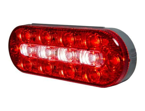 Buyers-5626130-6 Inch Oval LED Combination Stop/Turn/Tail And Backup Light (Light Only), (product_type), (product_vendor) - Nick's Truck Parts