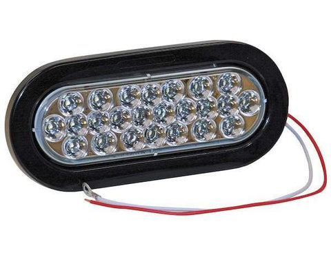 Buyers-5626324 -6 Inch Clear Oval Backup Light Kit With 24 LEDs, (product_type), (product_vendor) - Nick's Truck Parts