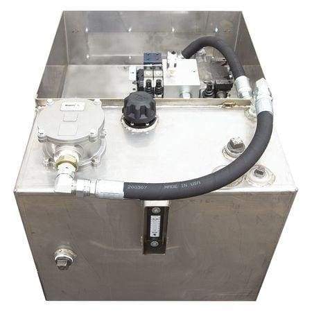 Buyers-6383060-Central Hydraulic System 30 Gallon 6-Function, Electric/Air, Controls & Stand, (product_type), (product_vendor) - Nick's Truck Parts