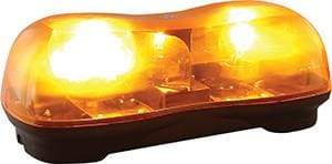Buyers-8891020-Amber Dual Halogen Mini LightBar, 12V, (product_type), (product_vendor) - Nick's Truck Parts