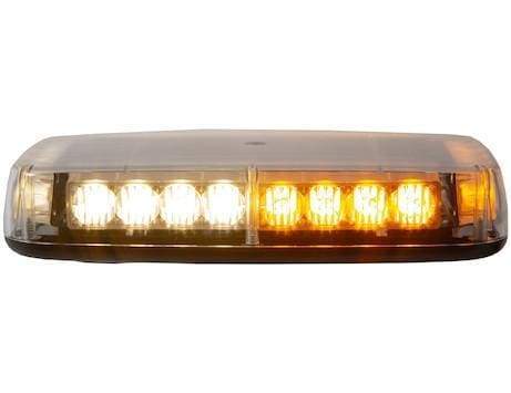 Buyers-8891042-Rectangular Amber/Clear LED Mini Lightbar, 12-24V, (product_type), (product_vendor) - Nick's Truck Parts