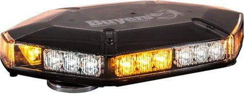 Buyers-8891102-Hex. Amber/Clear LED Mini Lightbar, 12-24V, (product_type), (product_vendor) - Nicks Truck Parts