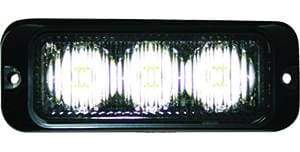 Buyers-8891121-Rectangular Clear LED Mini Strobe, 12-24V, (product_type), (product_vendor) - Nicks Truck Parts