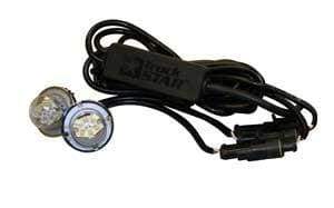 Buyers-8891215-Clear LED Strobe Lights (bolt-on), 15' Cable, (product_type), (product_vendor) - Nick's Truck Parts