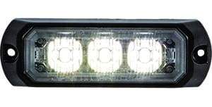 Buyers-8891401-Rectangular Clear LED Mini Strobe Light, 12-24V, (product_type), (product_vendor) - Nicks Truck Parts