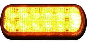 Buyers-8891600-Rectangular Amber LED Mini Strobe Light, 10-30V, (product_type), (product_vendor) - Nick's Truck Parts