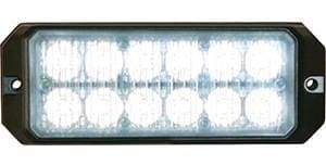 Buyers-8891701-Rectangular Clear LED Mini Strobe Light, 12-24V, (product_type), (product_vendor) - Nick's Truck Parts