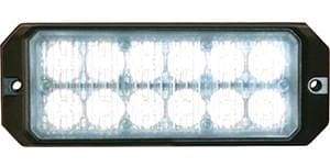 Buyers-8891701-Rectangular Clear LED Mini Strobe Light, 12-24V, (product_type), (product_vendor) - Nicks Truck Parts