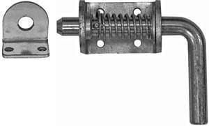 Buyers-B2596LKB-3/4in. Spring Latch Assembly with Keeper, Zinc, (product_type), (product_vendor) - Nick's Truck Parts