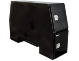 Buyers-BP826524B-65x24x82 Inch Offset Floor Black Steel Backpack Toolbox, (product_type), (product_vendor) - Nicks Truck Parts