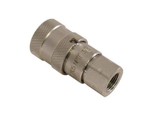Buyers-FM0606-3/8 Inch Male Flush-Face Coupler With 3/8 Inch NPT Port, (product_type), (product_vendor) - Nicks Truck Parts