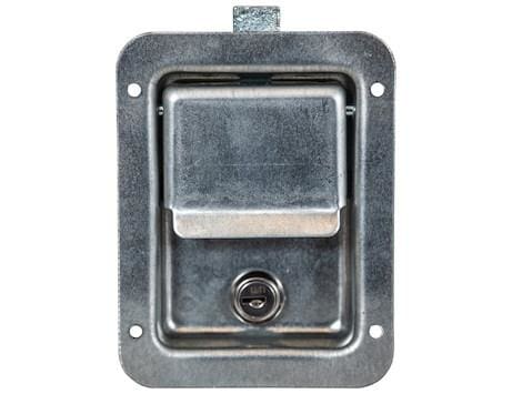 Buyers-L3980-Standard Size Rust Resistant Flush Mount Rectangular Paddle Latch, (product_type), (product_vendor) - Nick's Truck Parts