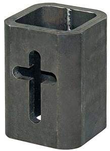 Buyers-SC450C-Safety Chain Mounting Bracket, 1/2 In. Tube with Crucifix, (product_type), (product_vendor) - Nick's Truck Parts
