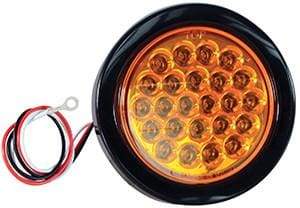Buyers-SL40AR-4in. Round Amber Recessed Strobe Light, (product_type), (product_vendor) - Nick's Truck Parts