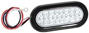 Buyers-SL65CO-6-1/2in. Oval Clear Recessed Strobe Light, (product_type), (product_vendor) - Nick's Truck Parts