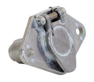 Buyers-TC1004-4-Pin Truck End Trailer Connector, Metal (round), (product_type), (product_vendor) - Nick's Truck Parts