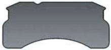 D236-Front Semi Metallic Brake Pad, (product_type), (product_vendor) - Nick's Truck Parts