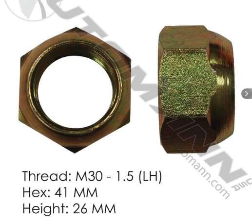 E-10254L-Disc Wheel Nut (Metric), (product_type), (product_vendor) - Nick's Truck Parts