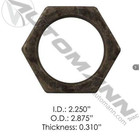 E-2300-Axle Spindle Nut, (product_type), (product_vendor) - Nick's Truck Parts
