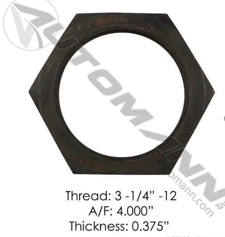 E-2305-Axle Spindle Nut, (product_type), (product_vendor) - Nick's Truck Parts
