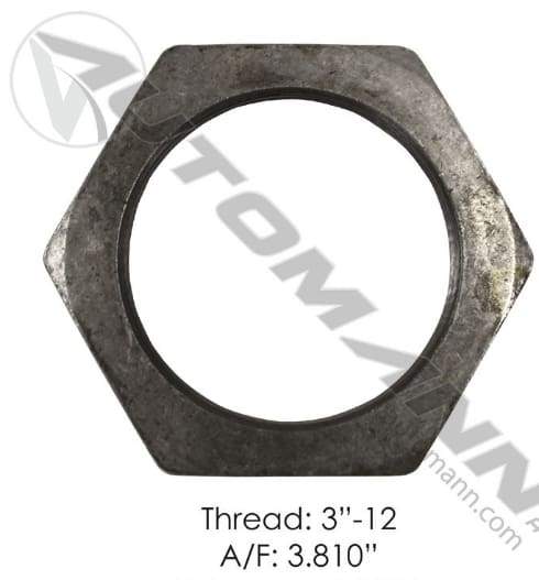 E-2465-Axle Spindle Nut, (product_type), (product_vendor) - Nick's Truck Parts