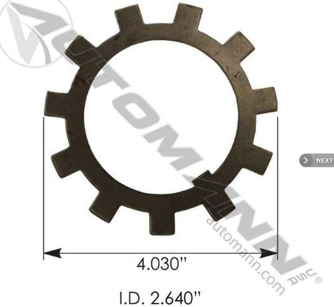 E-3009-Axle Spindle Washer, (product_type), (product_vendor) - Nick's Truck Parts