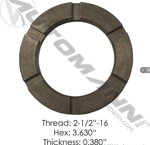 E-4858-Axle Spindle Nut, (product_type), (product_vendor) - Nick's Truck Parts