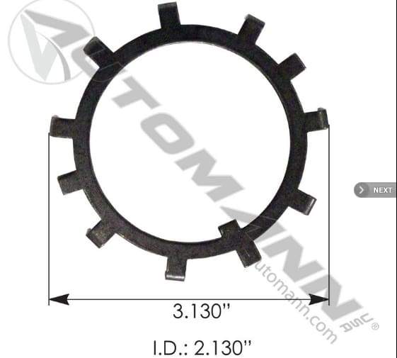 E-4873-Axle Spindle Washer, (product_type), (product_vendor) - Nick's Truck Parts