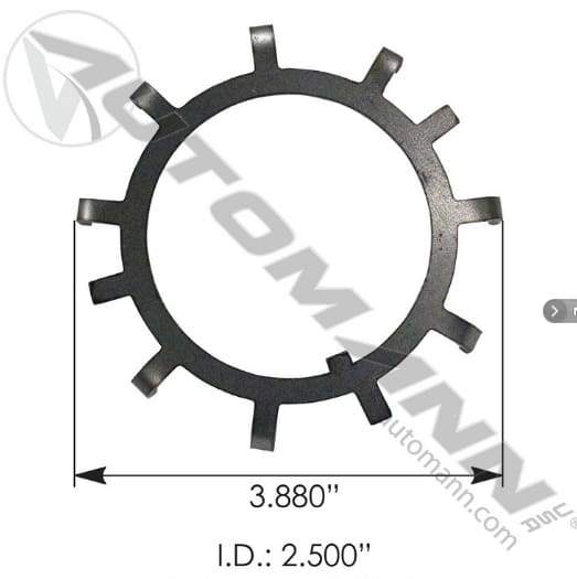 E-4876-Axle Spindle Washer, (product_type), (product_vendor) - Nick's Truck Parts