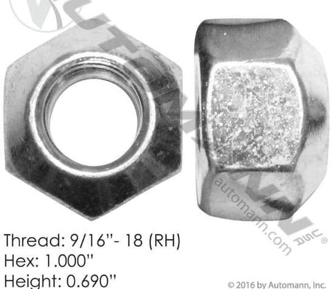 E-4976R-Disc Wheel Nut, (product_type), (product_vendor) - Nick's Truck Parts