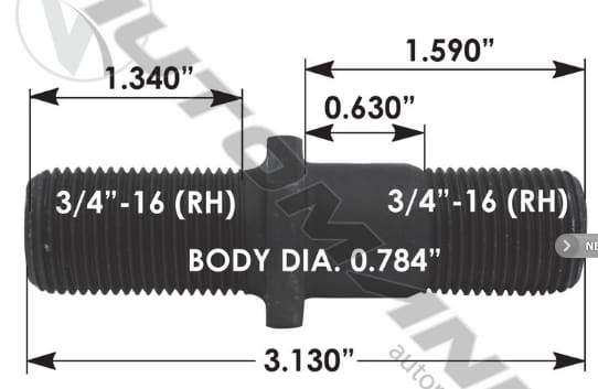 E-5558R-Round Collar Should Stud, (product_type), (product_vendor) - Nick's Truck Parts