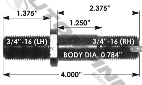 E-5561L-Round Collar Should Stud, (product_type), (product_vendor) - Nick's Truck Parts