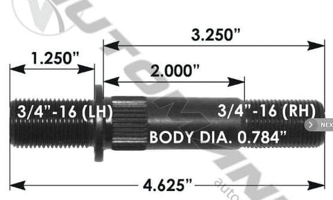 E-5589L-Round Collar Should Stud, (product_type), (product_vendor) - Nick's Truck Parts