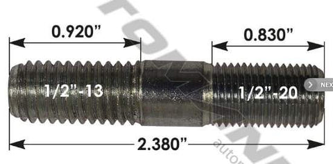 E-5798-Drive Flange Stud, (product_type), (product_vendor) - Nick's Truck Parts