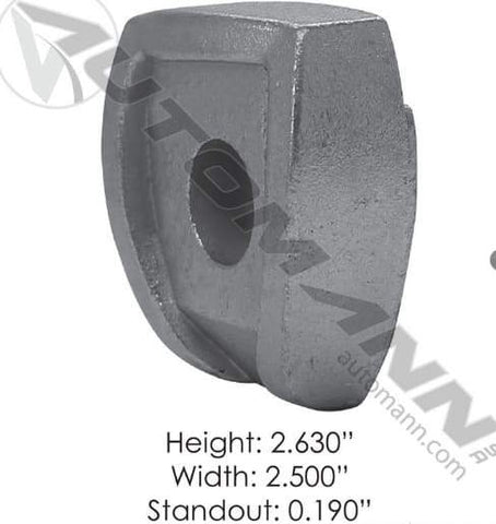 E-5838-Wheel Clamp, (product_type), (product_vendor) - Nick's Truck Parts
