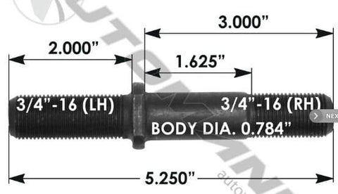 E-5933L-Round Collar Should Stud, (product_type), (product_vendor) - Nick's Truck Parts