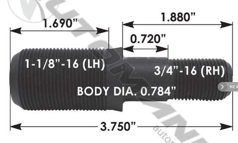 E-5935L-Round Collar Should Stud, (product_type), (product_vendor) - Nick's Truck Parts