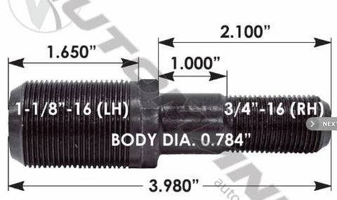 E-5936L-Round Collar Should Stud, (product_type), (product_vendor) - Nick's Truck Parts