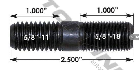 E-5946-Drive Flange Stud, (product_type), (product_vendor) - Nick's Truck Parts