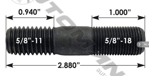 E-5947-Drive Flange Stud, (product_type), (product_vendor) - Nick's Truck Parts