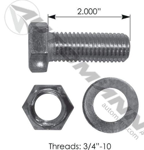 E-5971-Drum Bolt Assembly, (product_type), (product_vendor) - Nick's Truck Parts