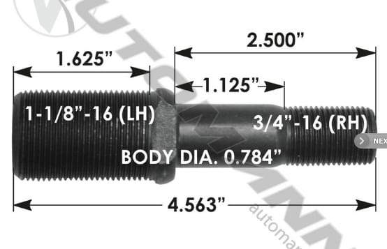 E-5990L-Round Collar Should Stud, (product_type), (product_vendor) - Nick's Truck Parts